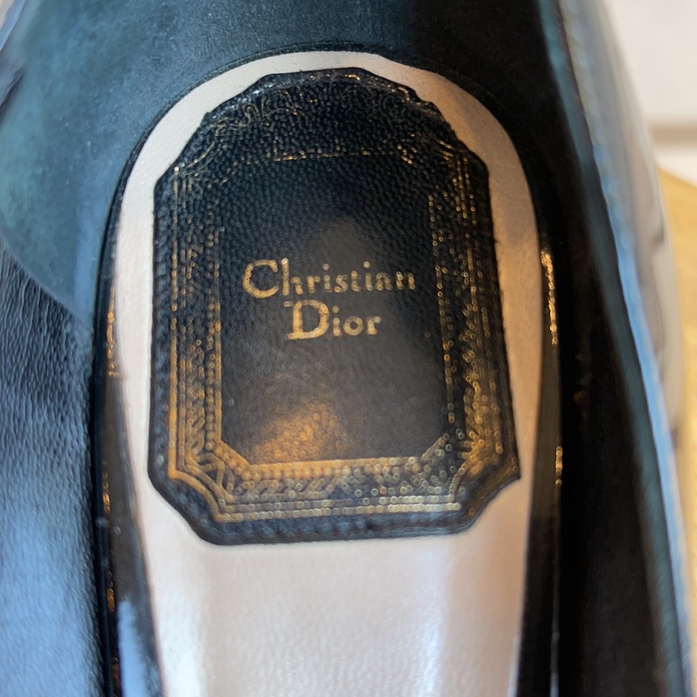 Authentic Christian Dior black heels - Picture 2 of 16